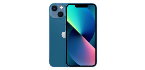 Apple iPhone 13 MINI A2481 128GB Blue Unlocked Condition: Good