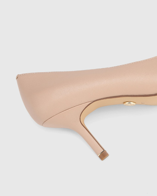 Picolina New Flesh Leather Stiletto Heel Pump & Wittner & Wittner Shoes