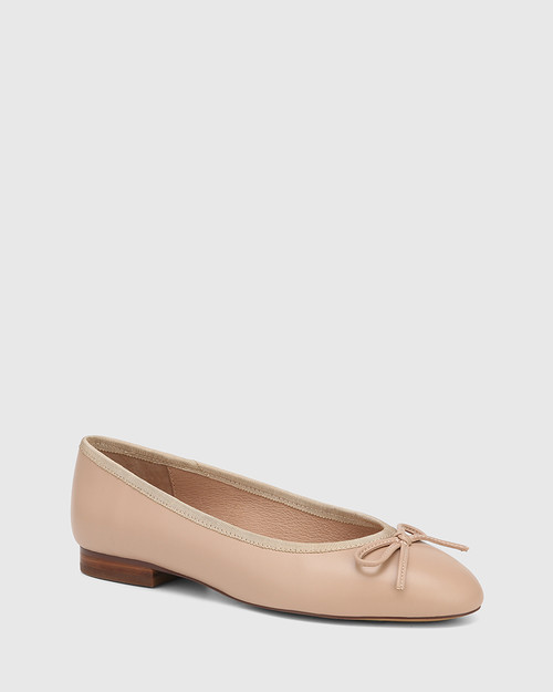 Agnessa New Flesh Leather Ballet Flat & Wittner & Wittner Shoes