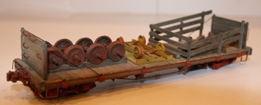 D&RGW Wheel Car 金属製　On3 On3 D&RGW Wheel & Tie Car Kit #06092 - San Juan Car Company