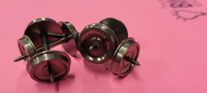 All metal On30 wheel sets