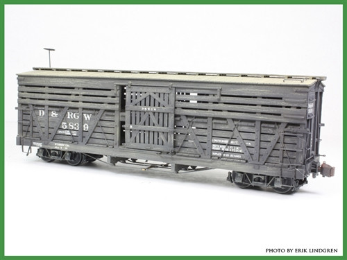 On30 D&RGW 30' Stock Car Kit - San Juan Car Company