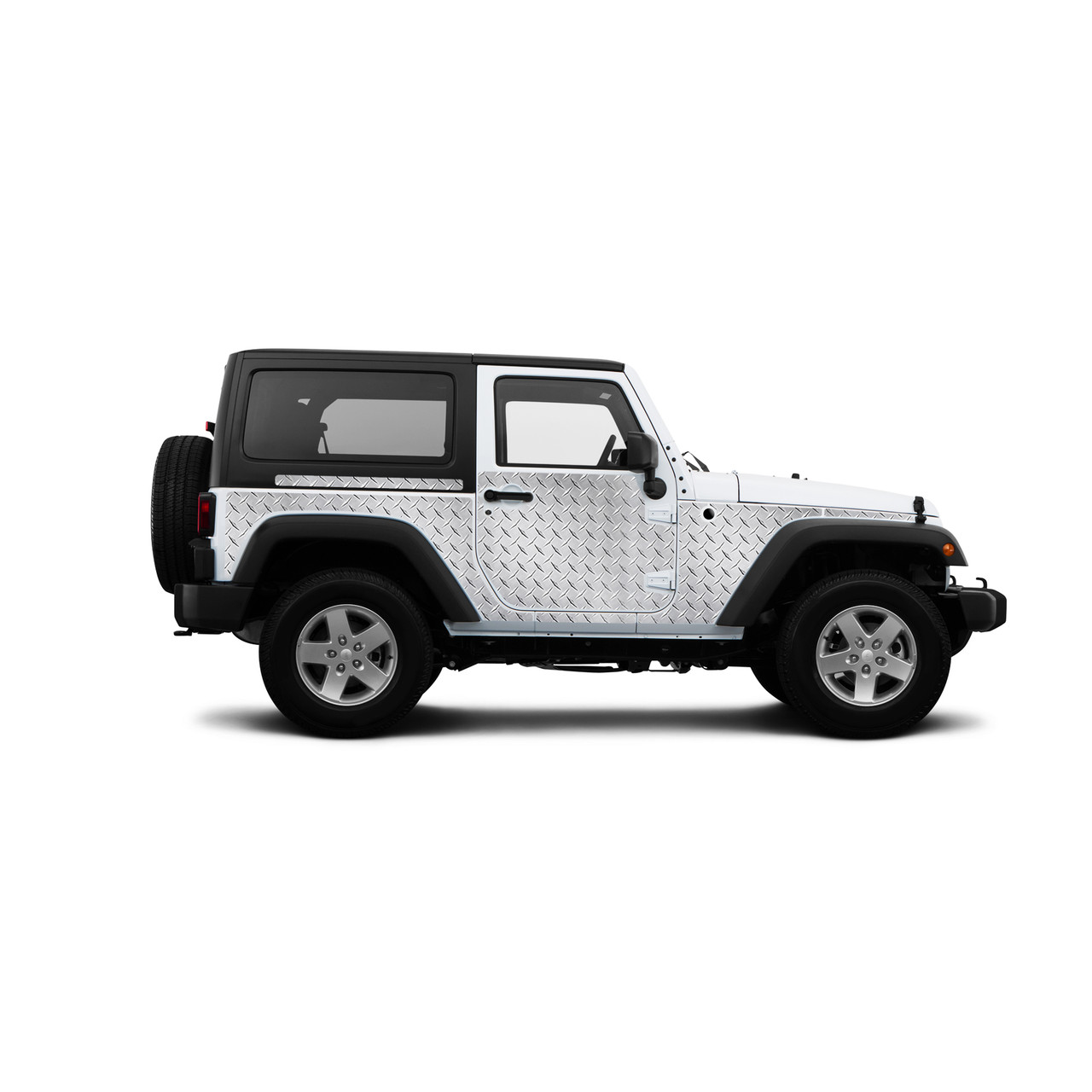 Diamond Plate Action Shield™ Body Armor - JK 2 Door | 4x4Attitude