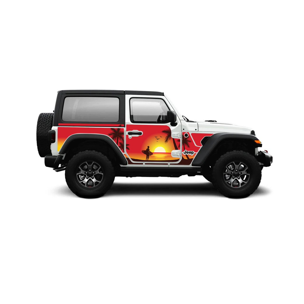 California Sunset Action Shield™ Body Armor JL 2 Door 4x4Attitude