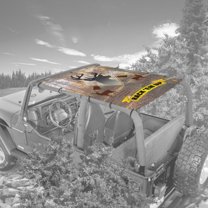 Deer Hunter TJ Jeep Sunshade