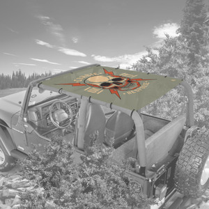 Zombie Patrol TJ Jeep Sunshade Zombie Patrol TJ Jeep Sunshade