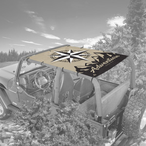 Compass Mt. Adventure TJ Jeep Sunshade Compass Mt. Adventure TJ Jeep Sunshade