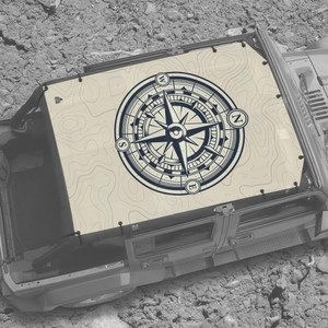 Compass Nautical - JK 4 Door Full Sunshade Compass Nautical - JK 4 Door Full Sunshade
