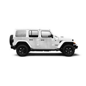 Diamond Plate Action Shield™ Body Armor Full Kit - JL 4 Door Diamond Plate Action Shield™ Body Armor Full Kit - JL 4 Door