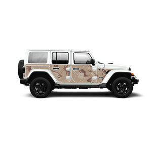 Desert Camo Action Shield™ Body Armor Full Kit - JL 4 Door Desert Camo Action Shield™ Body Armor Full Kit - JL 4 Door