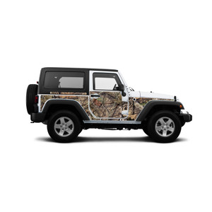 Woodland Camo Action Shield™ Body Armor Full Kit - JK 2 Door Woodland Camo Action Shield™ Body Armor Full Kit - JK 2 Door
