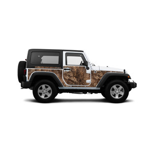 Grizzly Fur Action Shield™ Body Armor Full Kit - JK 2 Door Grizzly Fur Action Shield™ Body Armor Full Kit - JK 2 Door