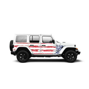 Patriot USA Distressed Action Shield™ Body Armor Full Kit - JL 4 Door Patriot USA Distressed Action Shield™ Body Armor Full Kit - JL 4 Door