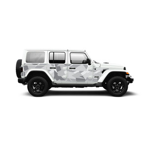 White Splinter Camo Action Shield™ Body Armor Full Kit - JL 4 Door White Splinter Camo Action Shield™ Body Armor Full Kit - JL 4 Door