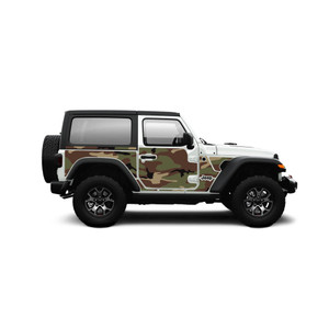 Army Camo Action Shield™ Body Armor Full Kit - JL 2 Door Army Camo Action Shield™ Body Armor Full Kit - JL 2 Door