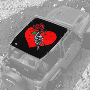 Til' Death JL 2 Door Full Cover Sunshade Til' Death JL 2 Door Full Cover Sunshade