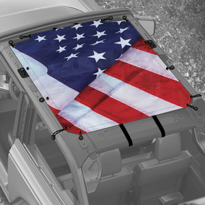 USA Folded Sunshade for 2 Door Ford Bronco USA Folded Sunshade for 2 Door Ford Bronco