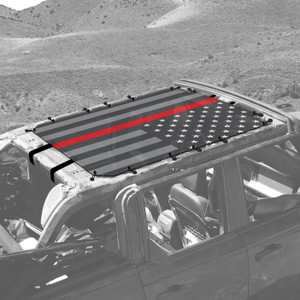 USA Red Line Sunshade for 4 Door Ford Bronco