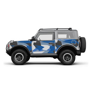 Blue Splinter Action Shield for Ford Bronco 2 Door Blue Splinter Action Shield for Ford Bronco 2 Door