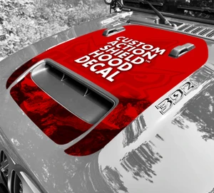 Design Your Custom Action Shield™ Hood Decal Fits JLU & Gladiator Mojave & 392 Trim Levels