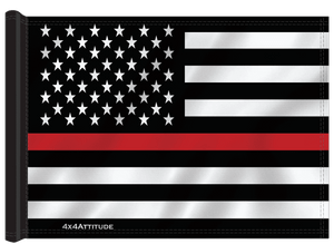 USA Red Stripe 4x4 Attitude Flag