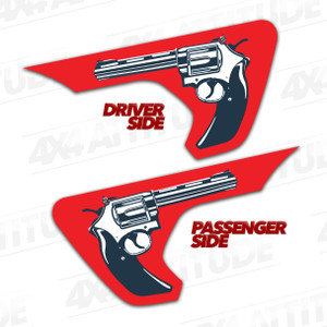 Revolver Fender Vent Decal Set (Right & Left)