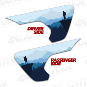 Hiking Fender Vent Decal Set (Right & Left) Hiking Fender Vent Decal Set (Right & Left)