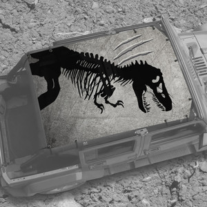 Jurassic JK 4 Door Jeep Full Cover Sunshade Jurassic JK 4 Door Jeep Full Cover Sunshade