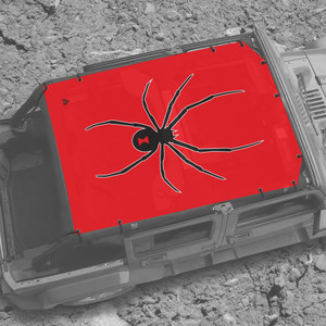 Black Widow - JK 4 Door Sunshade Black Widow - JK 4 Door Sunshade