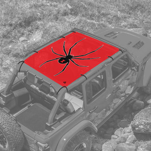 Black Widow JL 4 Door Jeep Full Sunshade Black Widow JL 4 Door Jeep Full Sunshade
