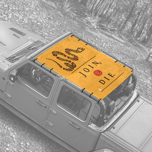 Join Or Die JT Truck Jeep Sunshade Join Or Die JT Truck Jeep Sunshade