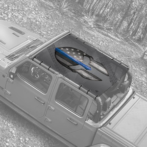 Spartan Helmet Blue Line USA - JT Gladiator Sunshade Spartan Helmet Blue Line USA - JT Gladiator Sunshade