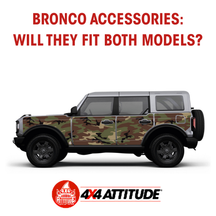 Ford Bronco 2-Door vs. 4-Door Accessories: What Actually Fits?
