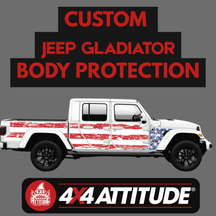 Custom Jeep Gladiator JT Body Protection for Trail Use