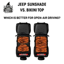Jeep Sunshade vs. Bikini Top: Which Is Better for Open-Air Driving?