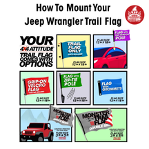 How to Mount a Flag on a Jeep Wrangler: The Right Flag Mount Setup