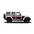 Patriot USA Distressed Red Line Action Shield™ Body Armor Full Kit w/ Full Doors - JK 4 Door Patriot USA Distressed Red Line Action Shield™ Body Armor Full Kit w/ Full Doors - JK 4 Door