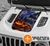 Rubicon Hood Decal Action Shield™ Body Armor Decal for JT Gladiator