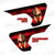 Spartan Gold Fender Vent Decal Set (Right & Left) Spartan Gold Fender Vent Decal Set (Right & Left)