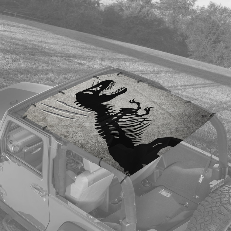 Jurassic JK 2 Door Jeep Full Cover Sunshade