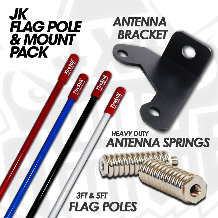 JK Flag/Antenna Mount Kit