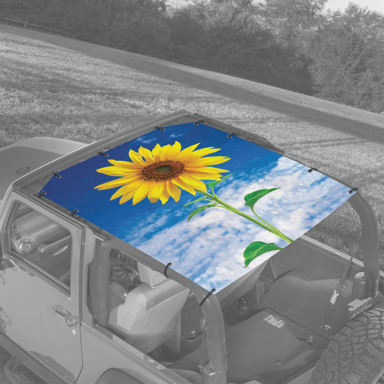 Sunflower JK 2 Door Jeep Sunshade