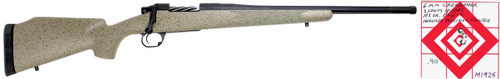 SOLD! Traditional in 6mm CM #M1925, rifle with a beige speckled stock and black barrel, showcased in product image.