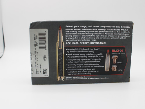 7 PRC Hornady Precision Hunter 175gr ELD-X