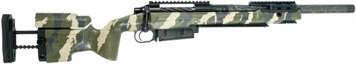 SOLD! Shadowstrike Ti7 in 7mm Backcountry rifle, camouflage pattern with adjustable stock and scope mount.