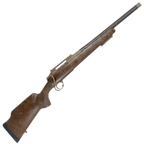 Carbon Rifleman in 6.5 Creedmoor - 18" Medium Brown with T/B Web