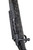 SOLD! Carbon Rifleman in 7 PRC, close-up image of the rifle showcasing its black and gold marbled design, bolt action, and tactical scope mount.