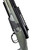 SOLD! Pathfinder Mountain Stalker in 308 Win, close-up view of the rifle's sleek black and camo synthetic stock, scope mount, and trigger mechanism.