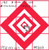 SOLD! Pathfinder PRS in 6mm Creedmoor #M2115, target shooting with bullet holes in red and white target grid.