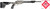 SPECTER WORKS Fatal Folder in 338 ARC, rifle with a grey camouflage pattern, black stock, and scope, with shooting target paper in the background.